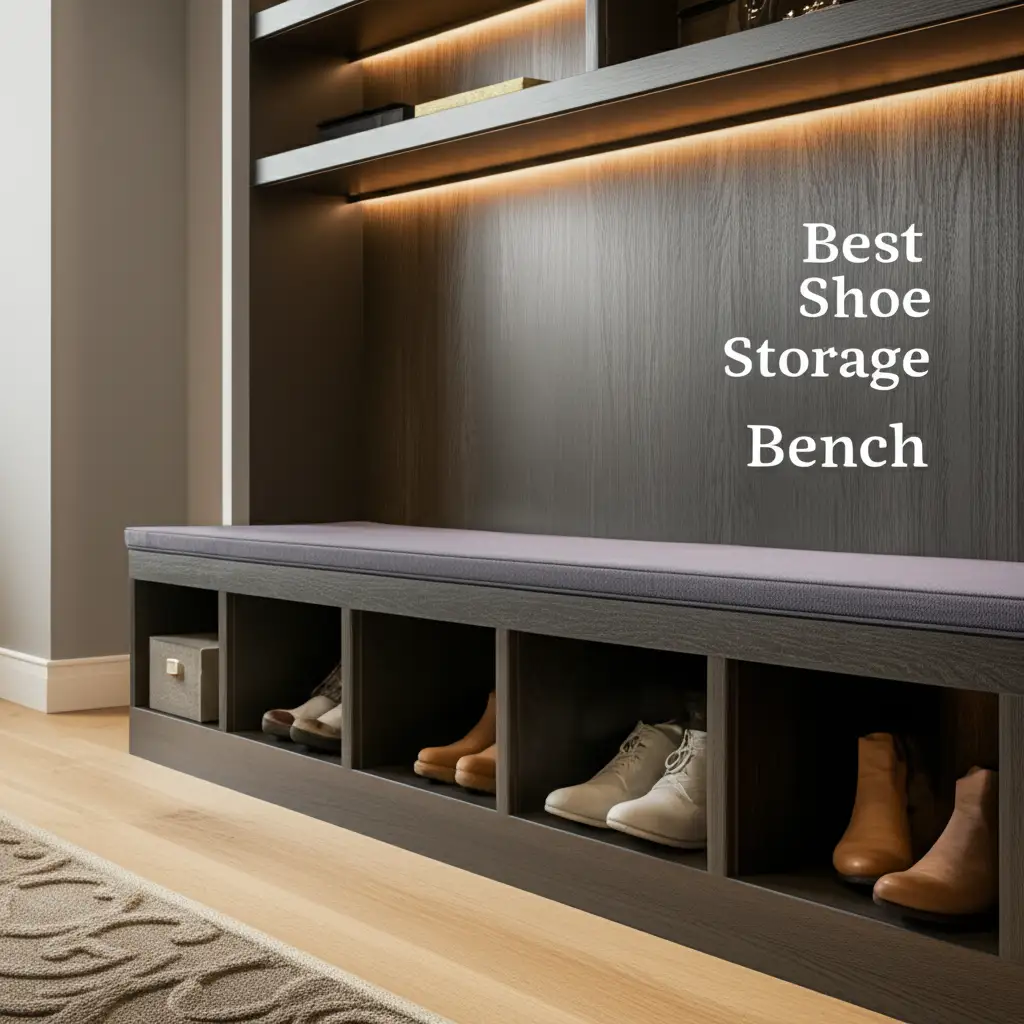 10 Best Shoe Storage Bench Picks to Organize Your Entryway