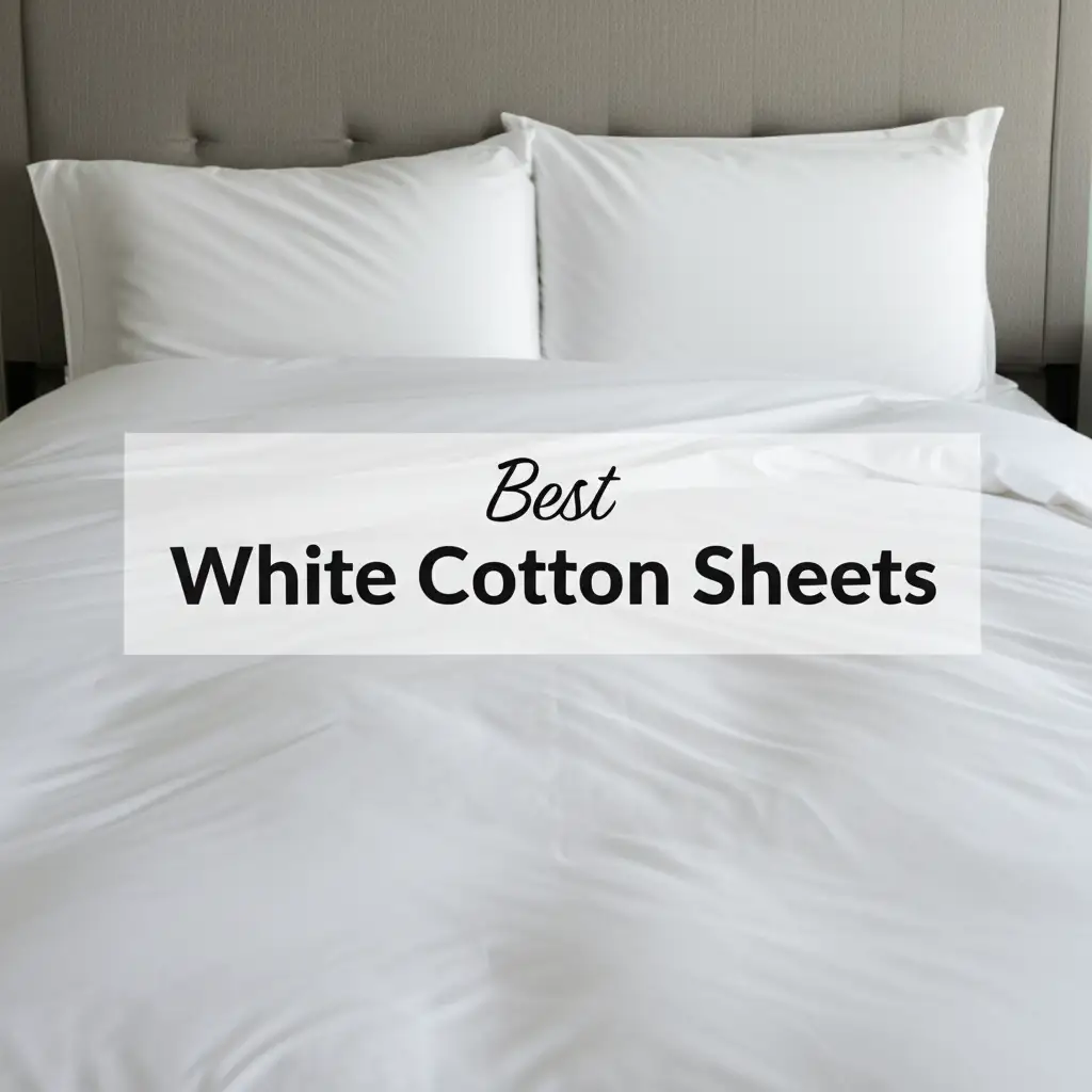 8 Best White Cotton Sheets of 2026