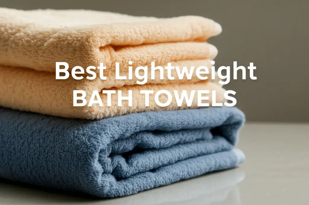 Top 8 Best Lightweight Bath Towels Reviewed in 2026