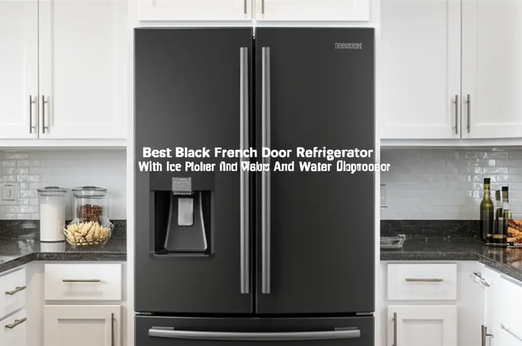 7 Best Black French Door Refrigerator With Ice Maker And Water Dispenser