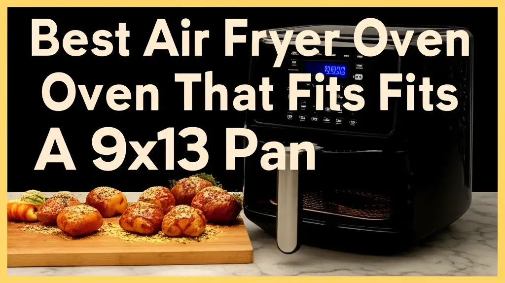 8 Best Air Fryer Ovens That Fit a 9x13 Pan in 2026