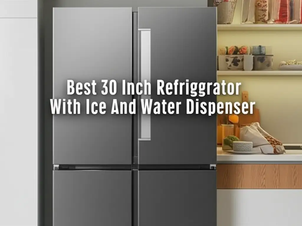 Best 30 Inch Refrigerator With Ice And Water Dispenser
