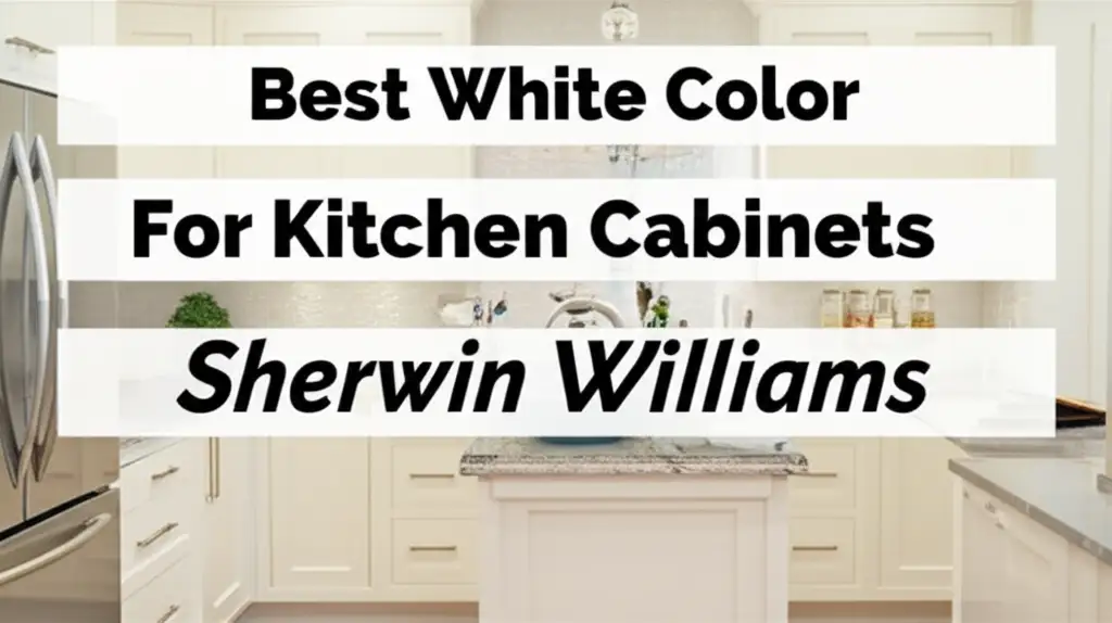 Best White Color For Kitchen Cabinets Sherwin Williams