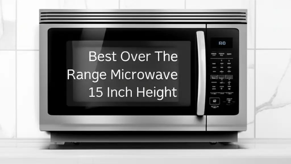 7 Best Over The Range Microwaves 15 Inch Height 2026