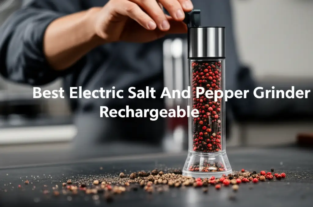 8 Best Electric Salt And Pepper Grinder Rechargeable 2026
