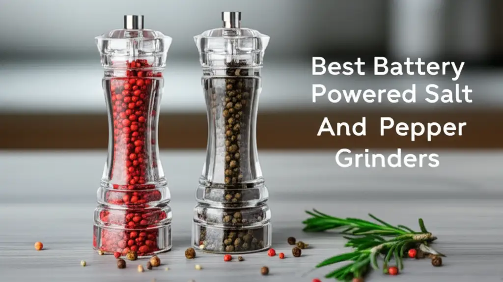 7 Best Battery Powered Salt And Pepper Grinders for 2026