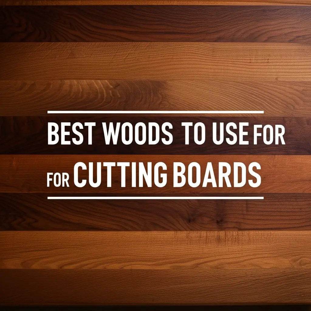 Best Woods To Use For Cutting Boards