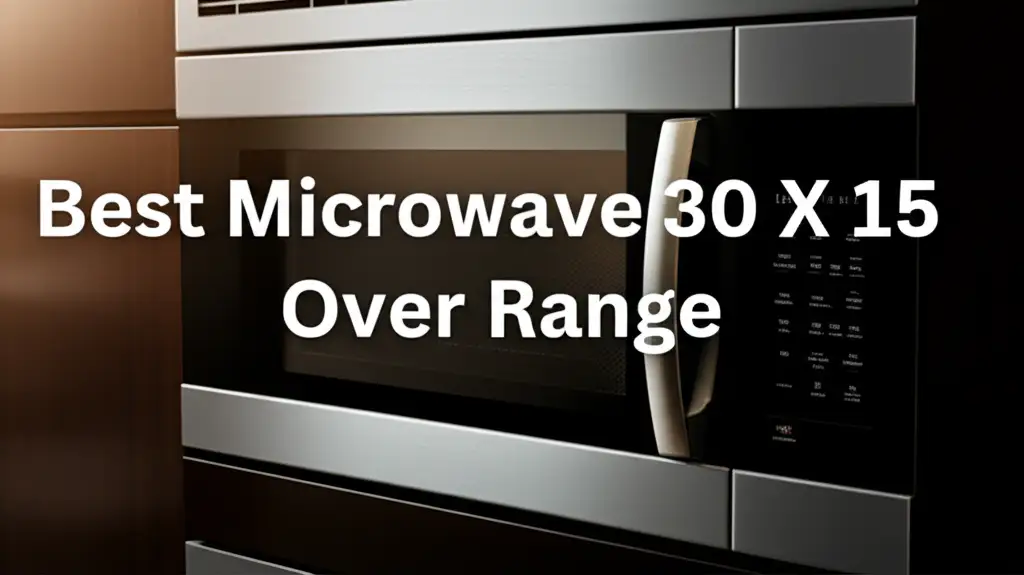 7 Best Microwave 30 x 15 Over Range 2026