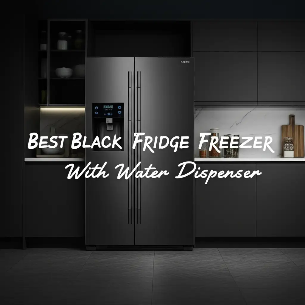8 Best Black Fridge Freezers With Water Dispenser in 2026