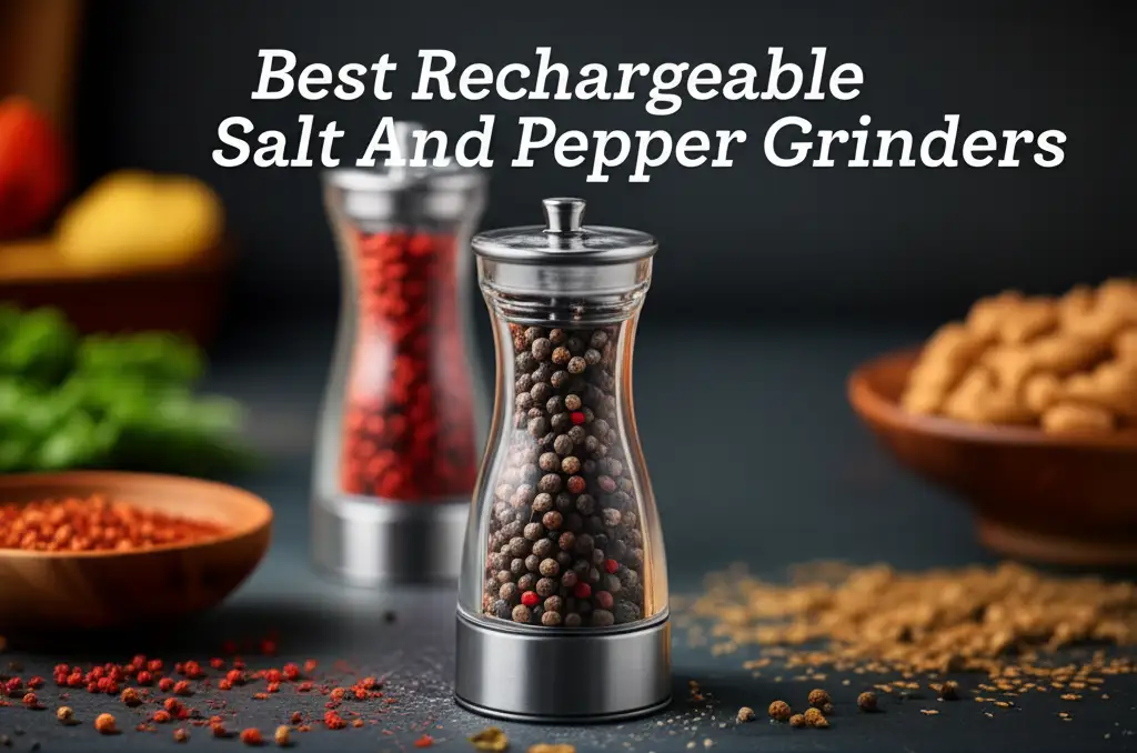 8 Best Rechargeable Salt And Pepper Grinders for 2026