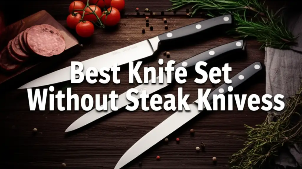 Best Knife Set Without Steak Knives