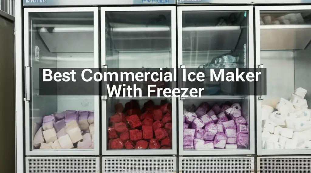 10 Best Commercial Ice Maker With Freezer of 2026
