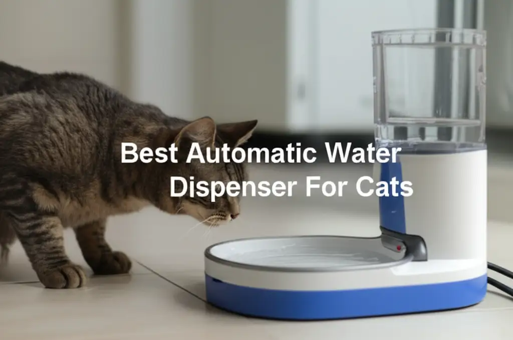 Best Automatic Water Dispenser For Cats
