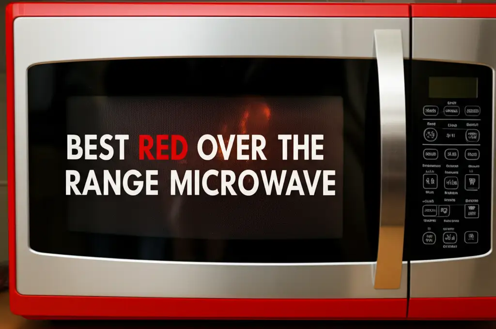 8 Best Red Over The Range Microwaves in 2026