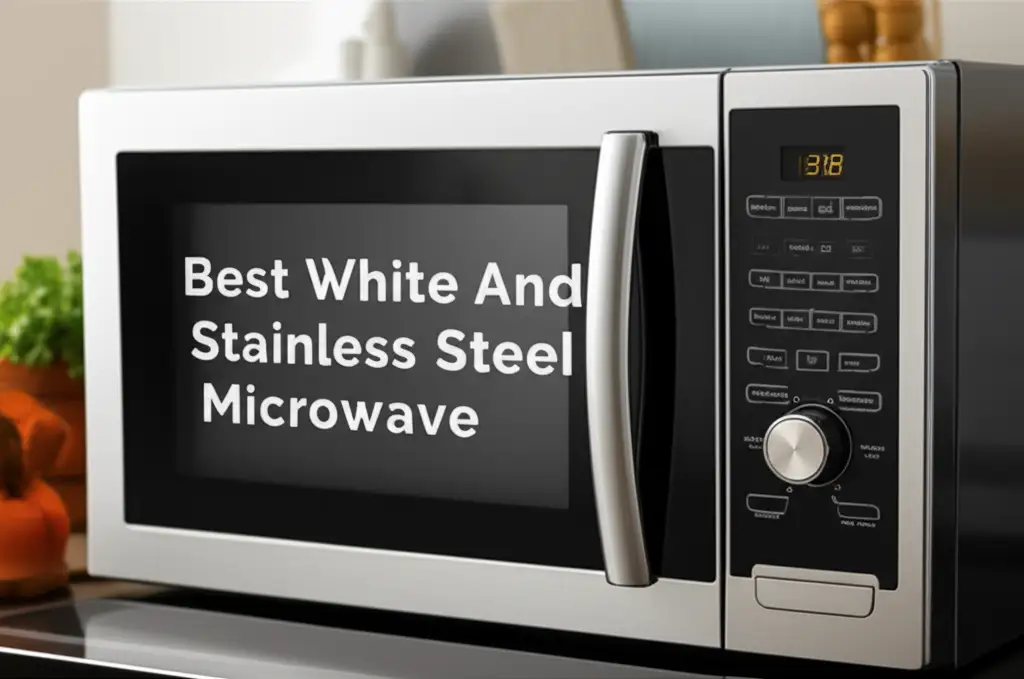 10 Best White And Stainless Steel Microwave Models