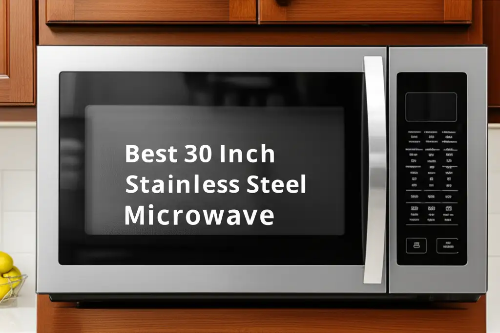 8 Best 30 Inch Stainless Steel Microwaves 2026