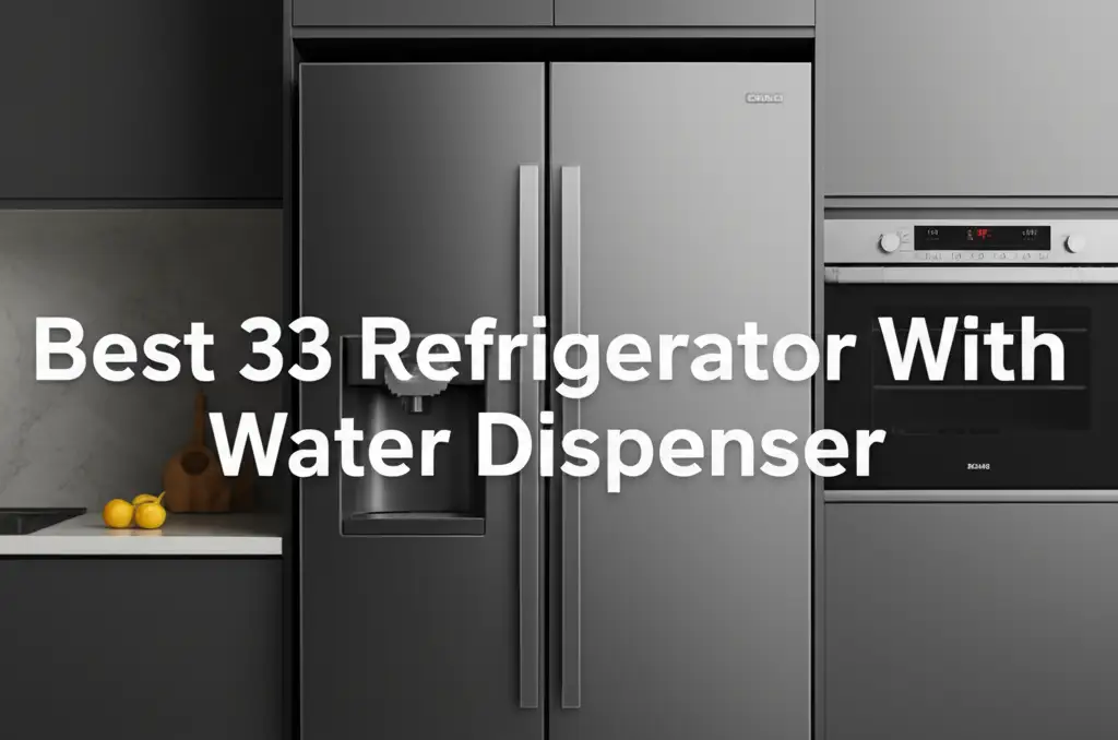 10 Best 33 Refrigerator With Water Dispenser 2026