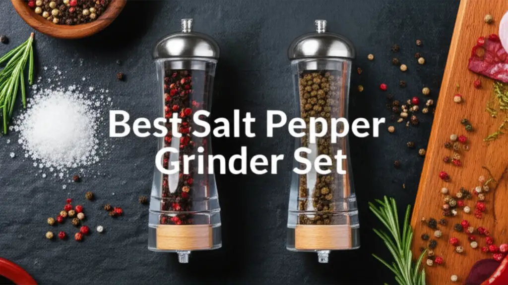 10 Best Salt Pepper Grinder Set