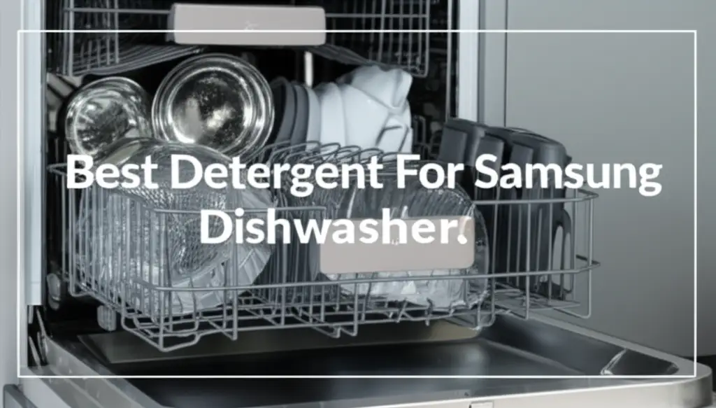 7 Best Detergent For Samsung Dishwasher Tested for 2026