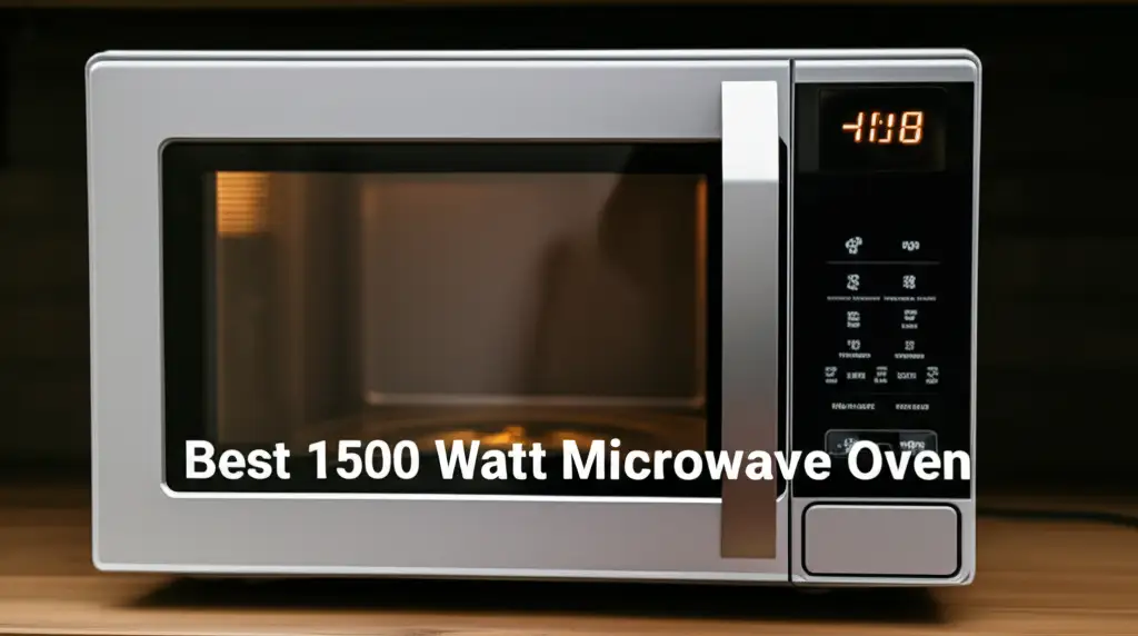 7 Best 1500 Watt Microwave Ovens for 2026