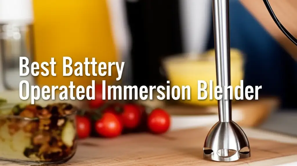 Best Battery Operated Immersion Blender