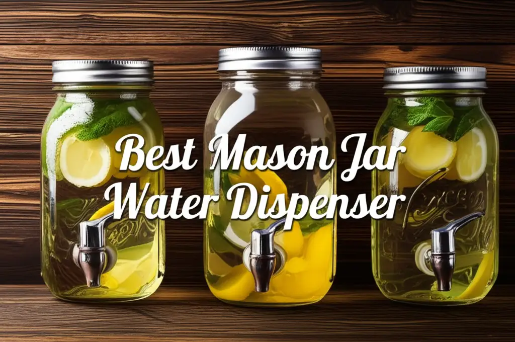 9 Best Mason Jar Water Dispenser 2026 Top Expert Reviews