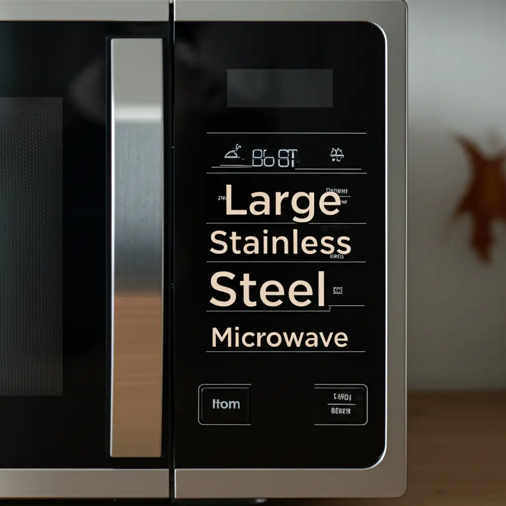8 Best Large Stainless Steel Microwaves 2026