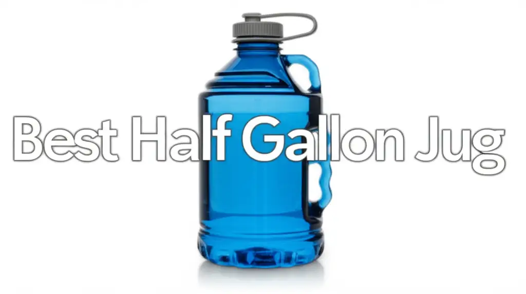 8 Best Half Gallon Jug Picks for Hydration in 2026