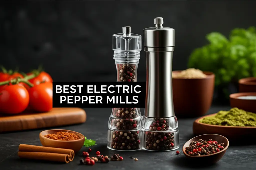 8 Best Electric Pepper Mills of 2026 for Every Kitchen