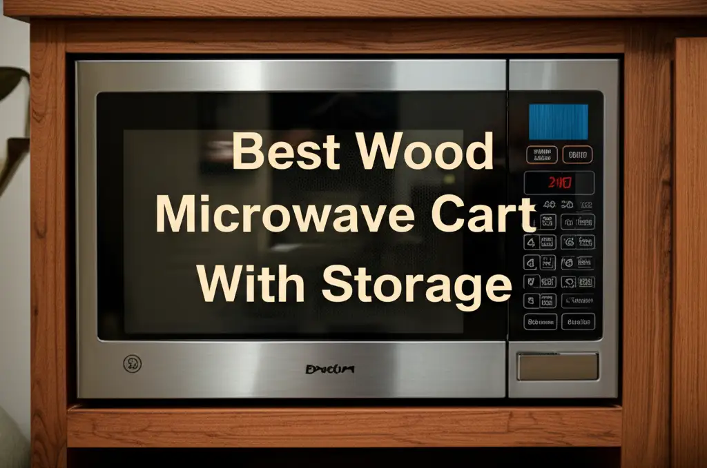 8 Best Wood Microwave Cart With Storage 2025