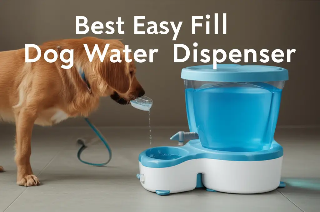 7 Best Easy Fill Dog Water Dispenser for 2026