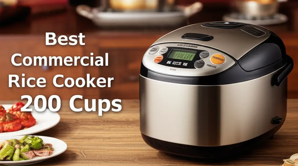 Top 8 Best Commercial Rice Cooker 200 Cups 2026