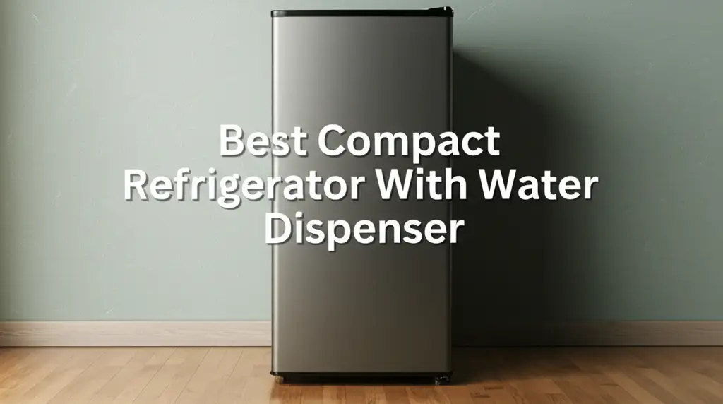 Best Compact Refrigerator With Water Dispenser