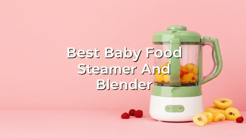 Best Baby Food Steamer And Blender