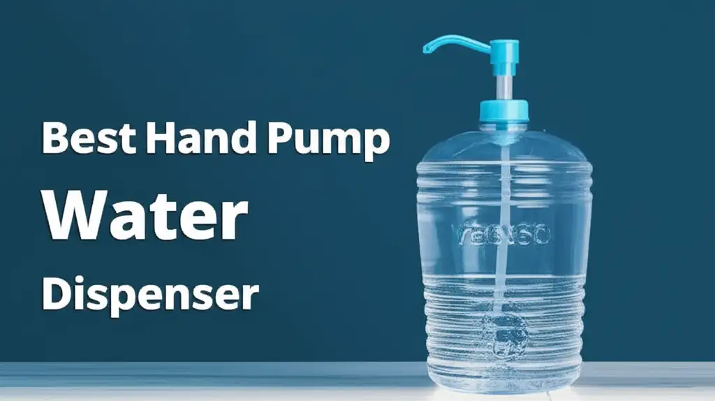 8 Best Hand Pump Water Dispenser Models for 2026