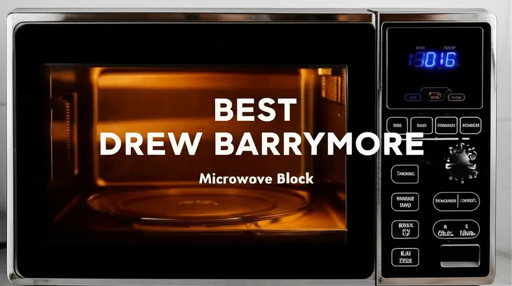 Best Drew Barrymore Microwave Black