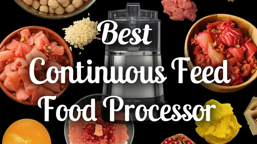 7 Best Continuous Feed Food Processor Options for 2026