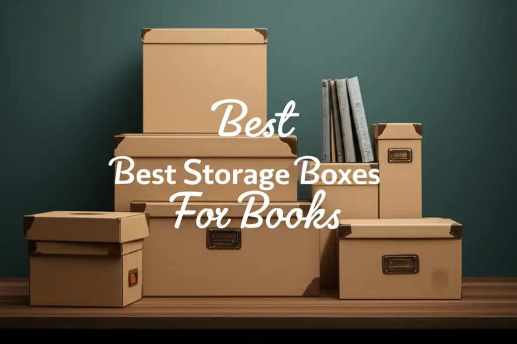10 Best Storage Boxes For Books 2026