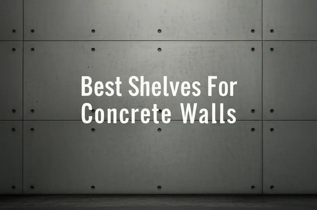 8 Best Shelves For Concrete Walls 2026 Review