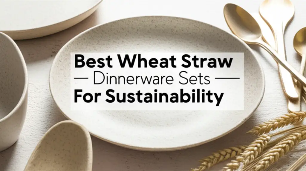 Best Wheat Straw Dinnerware Sets For Sustainability