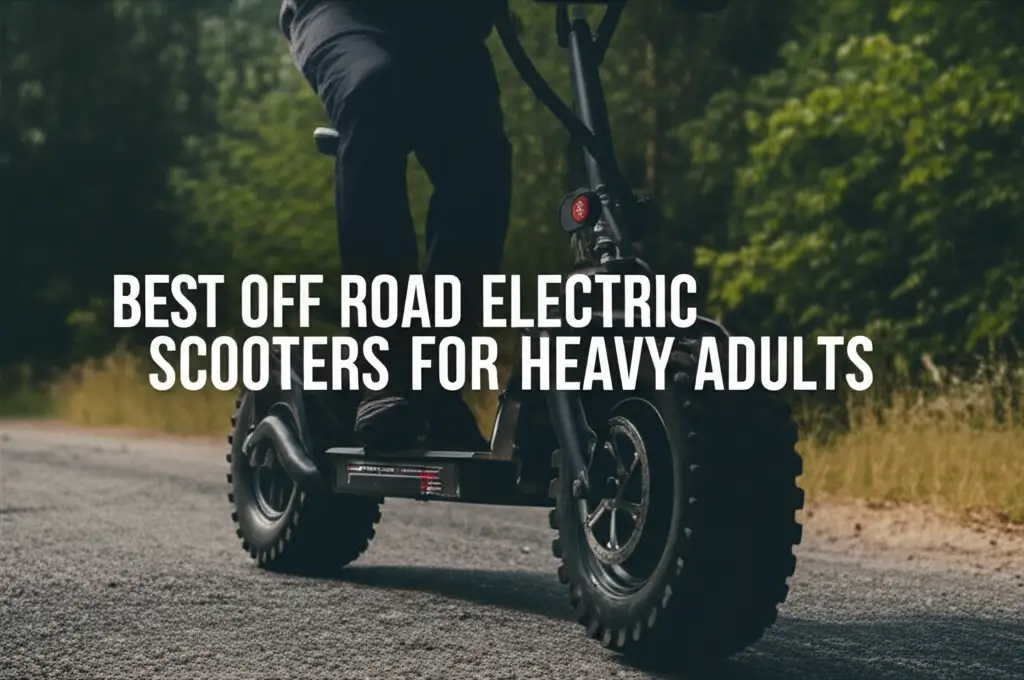 8 Best Off Road Electric Scooters For Heavy Adults 2026