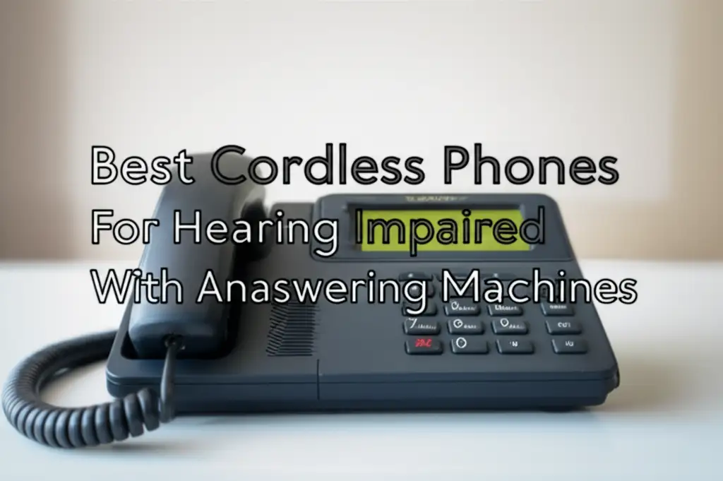 Best Cordless Phones For Hearing Impaired With Answering Machines