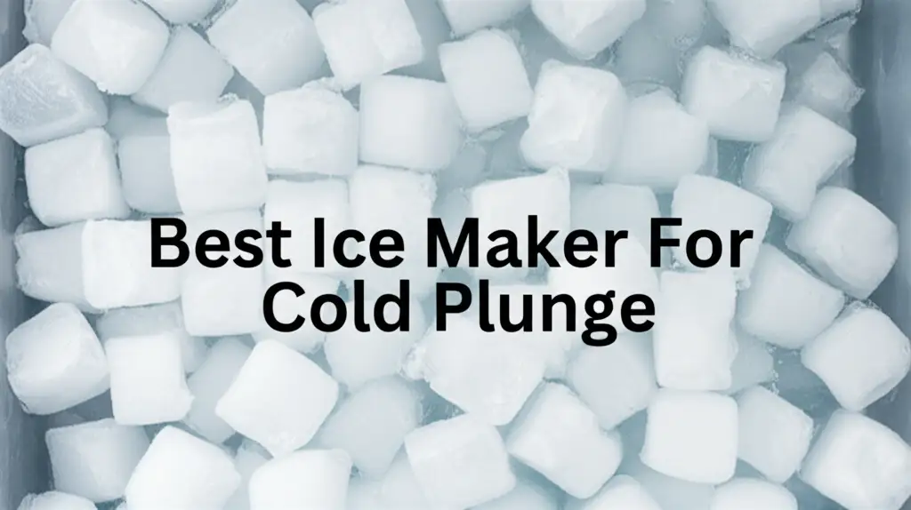 Best Ice Maker For Cold Plunge