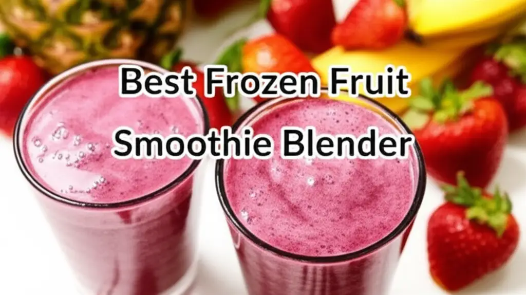 8 Best Frozen Fruit Smoothie Blenders of 2026