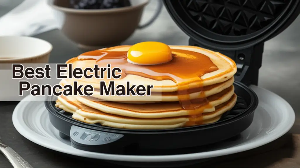 Searching for the ideal pancake maker? We reviewed countless models to find the Best Electric Pancake Maker for perfectly fluffy breakfasts and simple cleanup for you.