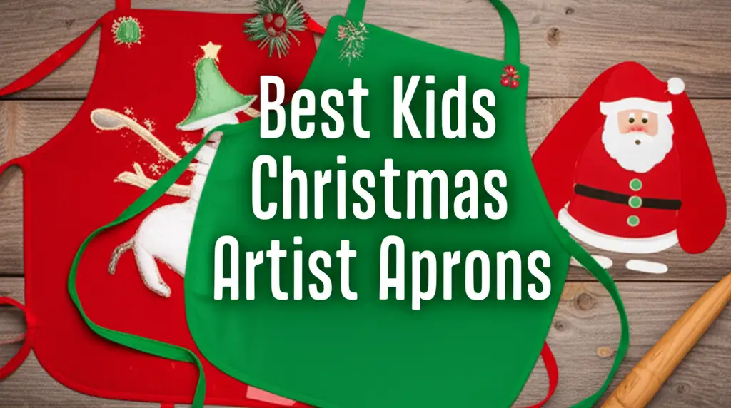 9 Best Kids Christmas Artist Aprons for Festive Fun
