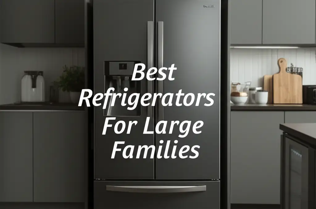 Best Refrigerators For Large Families