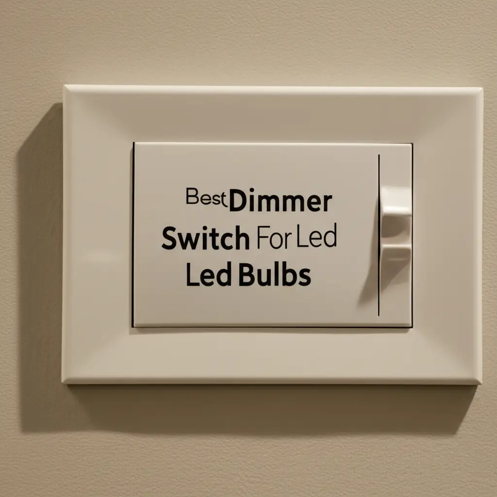 Best Dimmer Switch For Led Bulbs