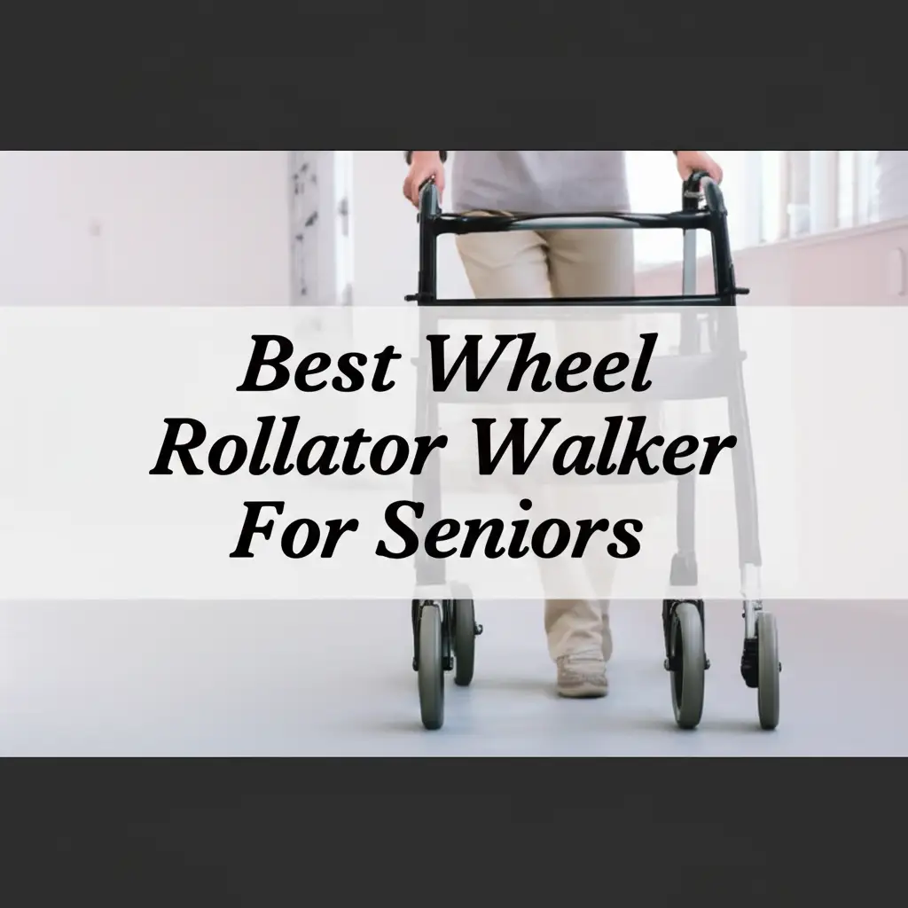Best Wheel Rollator Walker For Seniors
