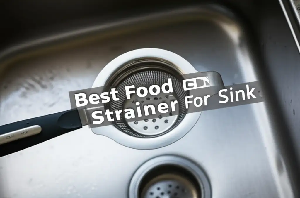 9 Best Food Strainer For Sink for a Clog-Free Kitchen